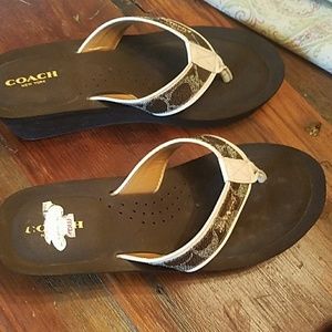 Coach sandals